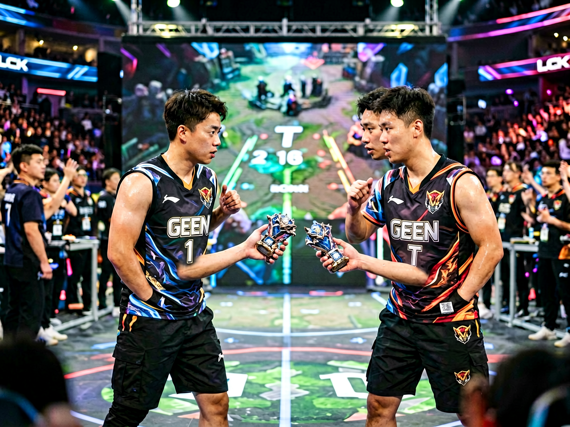 英雄联盟LCK春季赛决赛T1对阵GEN